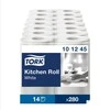 Essity Denmark As Popieriniai rankšluosčiai Tork Kitchen Roll, 2 sluoksniai, 101245, baltos spalvos, 2 vnt