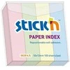 Popieriniai žymekliai Stick´N 21016, 50x12mm, 4 pastelinės spalvos po 100vnt.