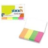 Stick N Find Popieriniai žymekliai Stick´N 21205, 50x20mm, 4 neoninės spalvos po 50vnt.