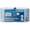 Pramoninis popierius TORK Advanced 420 W1/W2,130052, 2 sl., 23.5 cm x 255 m, mėlyna sp.