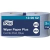 Pramoninis popierius TORK Advanced 420 W1/W2,130052, 2 sl., 23.5 cm x 255 m, mėlyna sp.