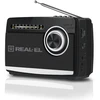 Radijas REAL-EL X-510 juodos spalvos