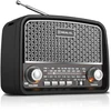 Radijas REAL-EL X-520 juodos spalvos