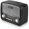 Radijas REAL-EL X-520 juodos spalvos