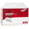 Rankšluosčiai lapiniai Katrin Classic Zig Zag 2 balti 2sluoksnių, 200 lapelių