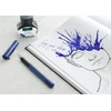 Rašalas Faber-Castell, 30ml, stikliniame buteliuke, mėlynos spalvos