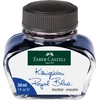 Rašalas Faber-Castell, 30ml, stikliniame buteliuke, mėlynos spalvos