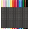 Rašikliai Faber-Castell Finepen GRIP 0.4, 15 spalvų