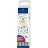 Rašikliai Faber-Castell PITT artist pen, Metallic 4 spalvos