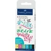 Faber-Castell - India ink Pitt Artist Pen Hand Lettering Set pastel (267116)