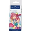 Rašikliai piešimui Faber-Castell PITT artist pen Shôjo 6 spalvų