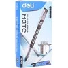Rašiklis Deli Q20220 0.5 mm juodos spalvos