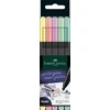 Rašiklių rinkinys Faber-Castell FinePen, 0.4mm, 5 pastelinių spalvų