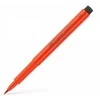Rašiklis piešimui Faber-Castell PITT Artist Pen B, teptukinis, #118 Scarlet Raudona