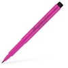 Rašiklis piešimui Faber-Castell PITT Artist Pen B, teptukinis, #125 Middle Violetinė Rožinė