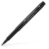 Rašiklis piešimui Faber-Castell PITT Artist Pen B, teptukinis, #199 juodos spalvos