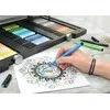 Rašiklis piešimui Faber-Castell PITT Artist Pen B, teptukinis, #154 Light Cobalt Turquoise