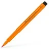 Orange Rašiklis piešimui Faber-Castell PITT Artist Pen B, teptukinis, #113 Oranžinis Glaze