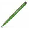 Rašiklis piešimui Faber-Castell PITT Artist Pen B, teptukinis, #167 Permanent Žalias Olive