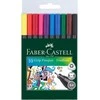 Rašiklių rinkinys Faber-Castell GRIP Finepen, 10 spalvų