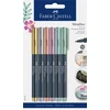 Faber-Castell – Metallics Marker, 6 vnt (160706)