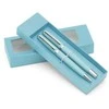 Blue Collection Rinkinys rašiklis+tušinukas Colorado metalinis, dėžutėje, žydros spalvos