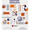 Disco products Sąsiuvinis- juodraštis, 32 lapų, linijomis ir langeliais