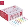 Sąvaržėlės DELI Essential 33mm 100vnt/vnt įvairių spalvų