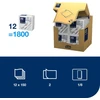 Servetėlės Tork (477554), vakarienės, 2 sluoksniai, 150vnt., baltos spalvos