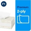 Servetėlės veidui Tork Premium Facial F1 (140280), 2 sluoksniai, baltos spalvos, 100 vnt, dėžutėje