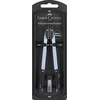 Skriestuvas Faber-Castell Grip, melsvos spalvos