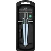 Skriestuvas Faber-Castell Grip melsvos spalvos
