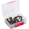 Smeigtukai DELI 10mm 100vnt/pak, metaliniai