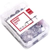 Smeigtukai DELI 10mm 100vnt/pak, metaliniai