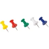 Smeigtukai DELI 10mm 35vnt/pak, įvairių spalvų