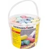 Faber-Castell Spalvota kreida EberhardFaber, apvali, kibirėlyje, 20vnt, įvairių spalvų