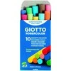Spalvota kreida Fila Giotto Robercolor Carree, apvali, 10vnt, įvairių spalvų
