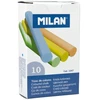 Spalvota kreida Milan, 10vnt, įvairių spalvų