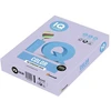 Spalvotas biuro popierius IQ A4, 160g, LA12 levandų spalvos, 250 lapų
