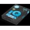 Spalvotas biuro popierius IQ, A4, 80g, B100, juodos spalvos, 500 lapų