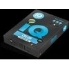 Spalvotas biuro popierius IQ, A4, 80g, B100, juodos spalvos, 500 lapų