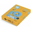 Spalvotas biuro popierius IQ A4,160g, MO15 oranžinės spalvos, 250 lapų