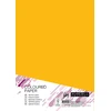 Spalvotas kartonas College A4 20 lapų, 160g/m2, neoninės geltonos spalvos