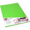 Spalvotas kartonas College A4 20 lapų, 160g/m2, žalios spalvos MA42