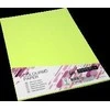 Spalvotas kartonas College A4 20 lapų, 160g/m2, geltonos spalvos, ZG34