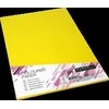 Spalvotas kartonas College A4 20 lapų, 160g/m2, neoninės geltonos spalvos