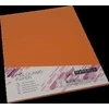 Spalvotas kartonas College A4 20 lapų, 160g/m2, oranžinės spalvos OR43