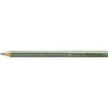 Spalvotas pieštukas Faber-Castell Jumbo Grip metallik roheline