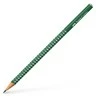Pieštukas Faber-Castell Sparkle HB, žalios spalvos korpusas
