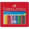 Faber-Castell – spalvotas pieštukas Color Grip skardinė iš 24 (112423)